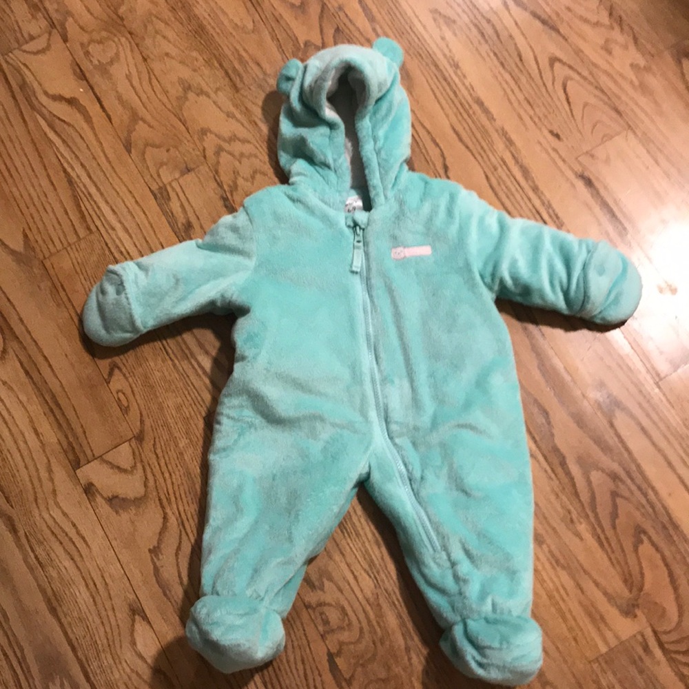 Baby snow outfit.